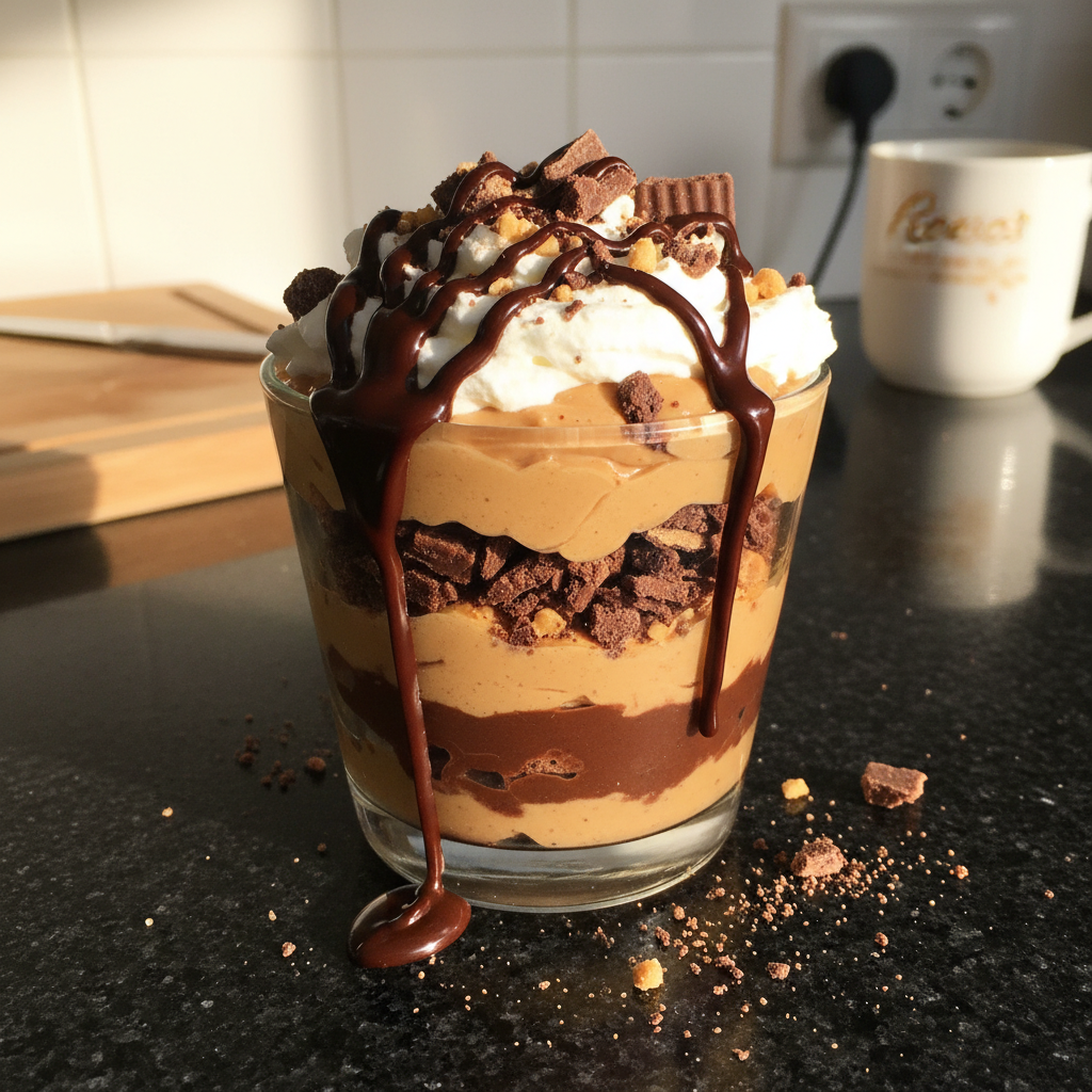 Kreative Reese’s Pudding Becher