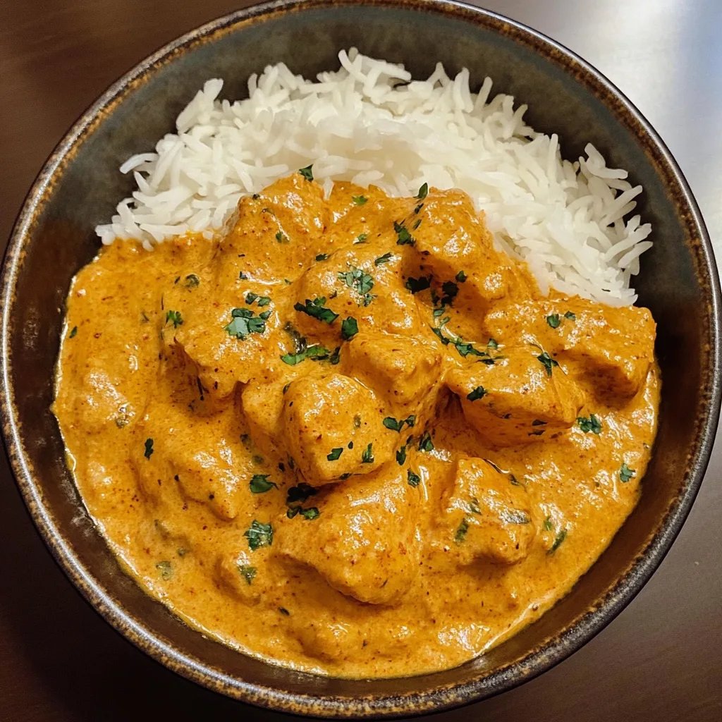 Hausgemachtes Butterhuhn