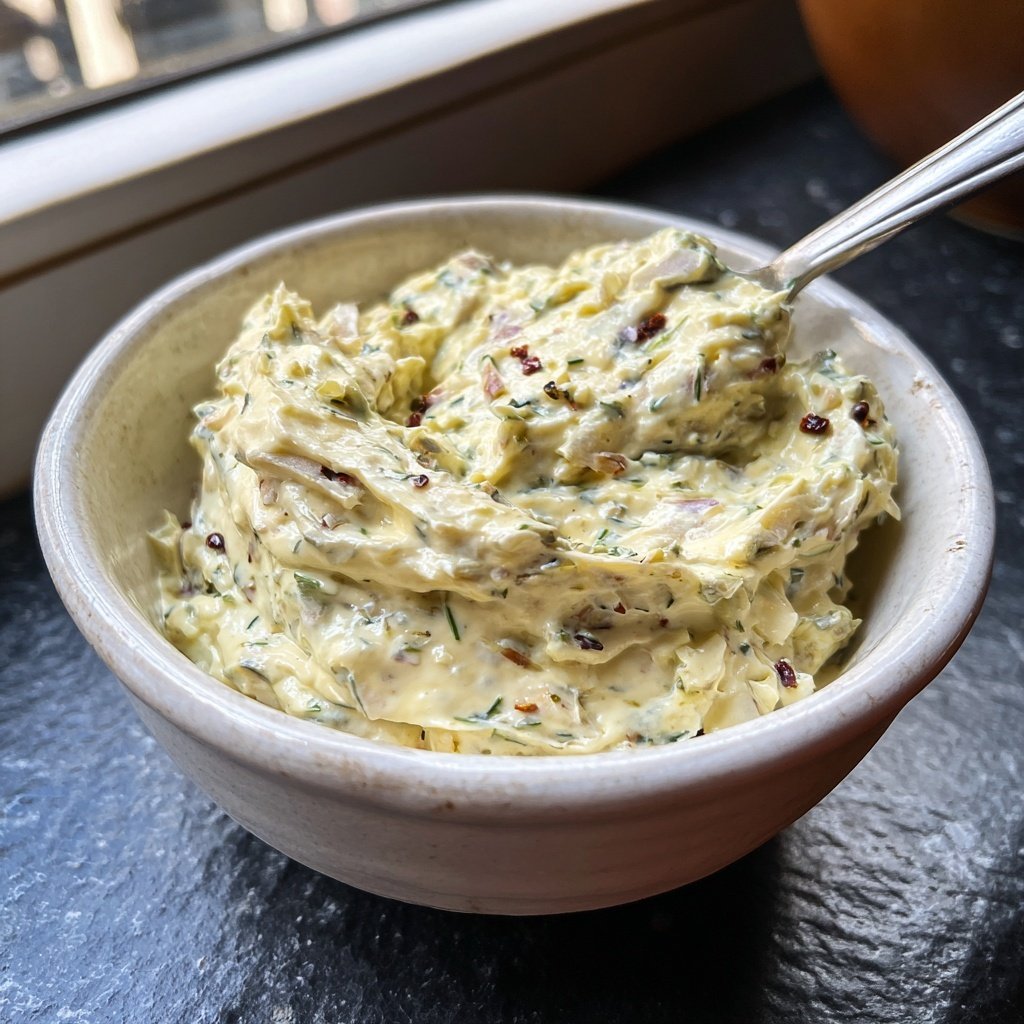 Knoblauch Kräuter Hausgemachte Mayonnaise