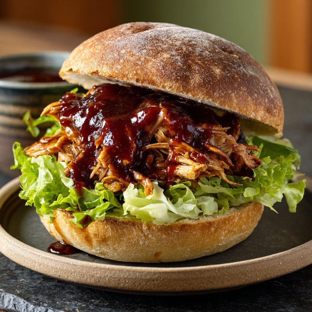 Honey BBQ Hähnchen Slider