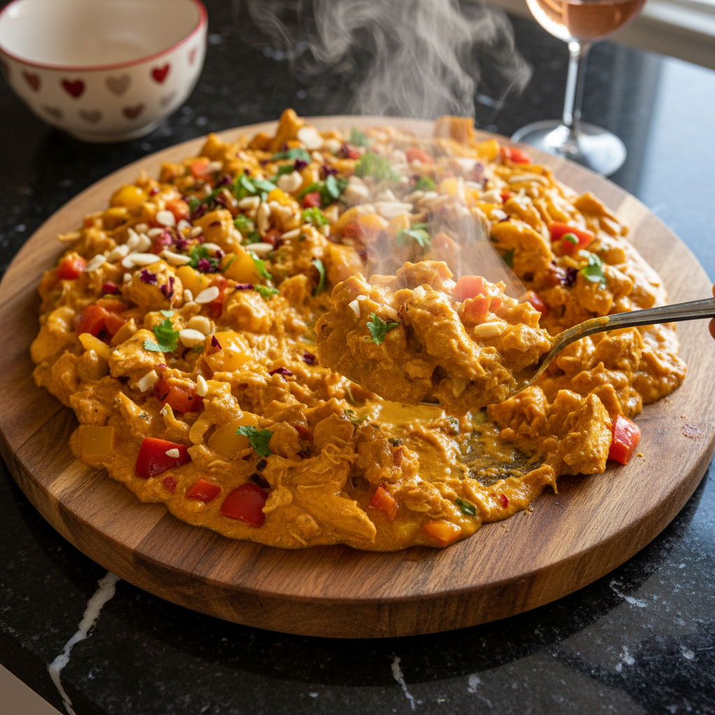 Verführerisches Valentinstags Curry