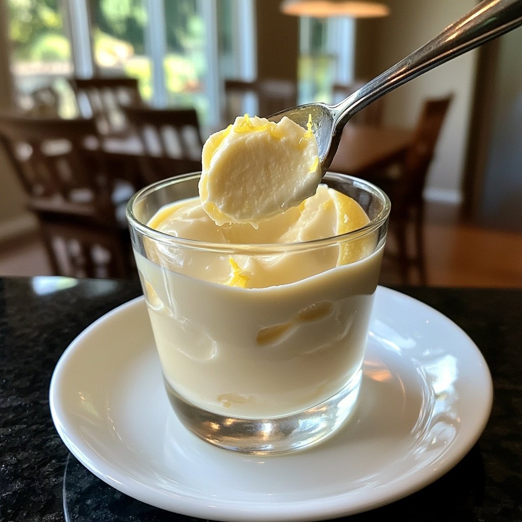 Meyer Zitronen Panna Cotta