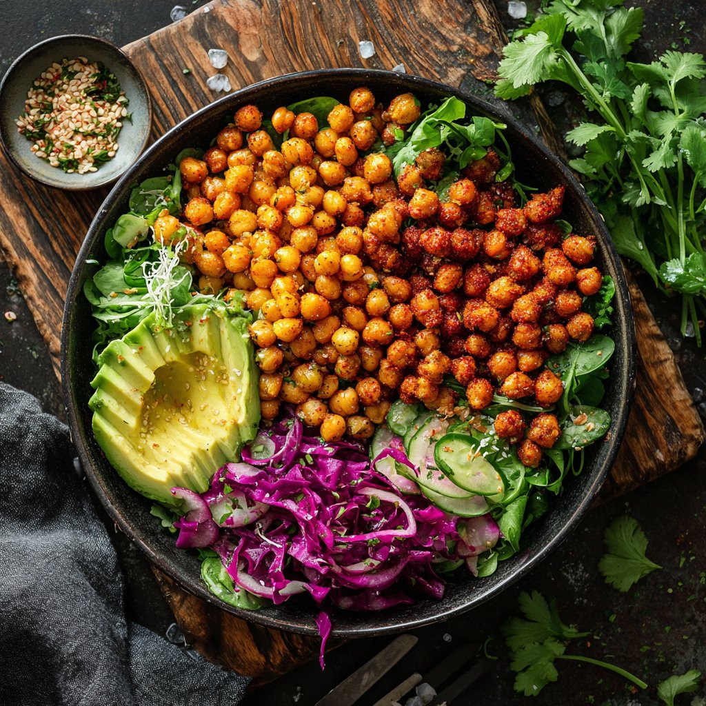 Geschmackvolle Geroestete Kichererbsenschalen