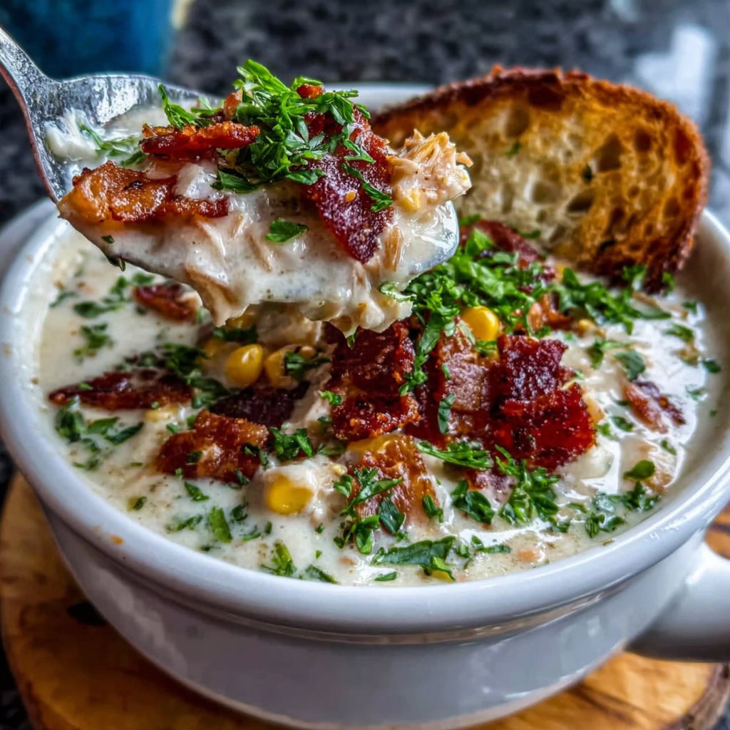 Thunfisch Mais Chowder Bowl