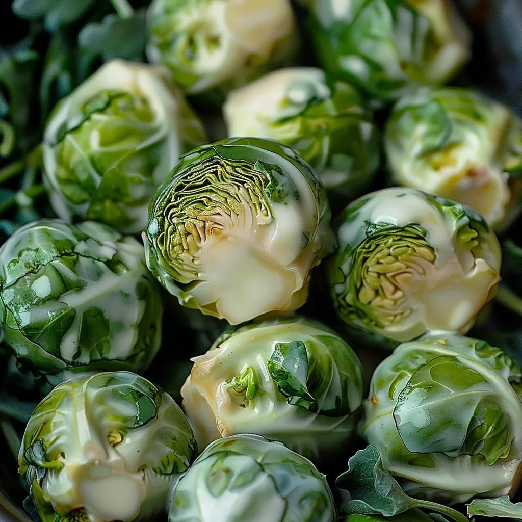 Cremiger Winter-Rosenkohl