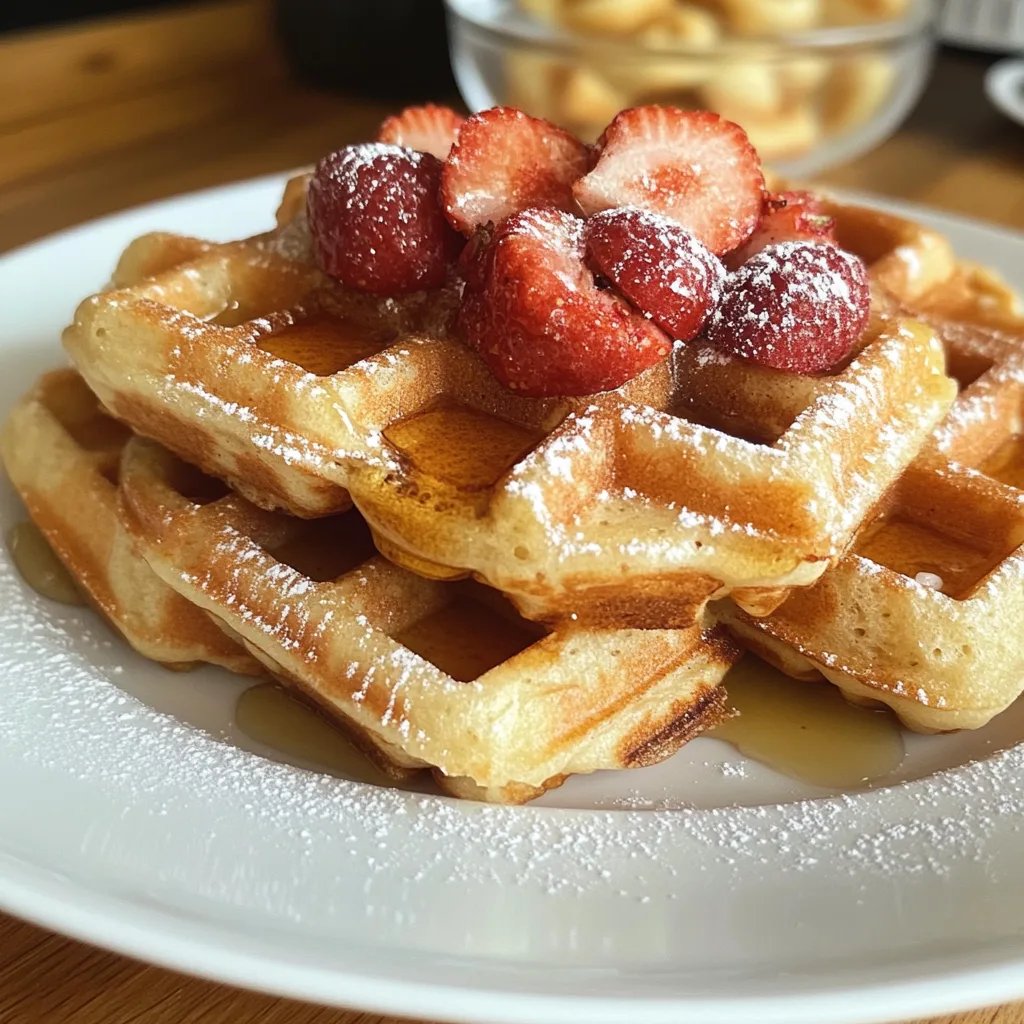 Bubble Waffeln - Grundrezept