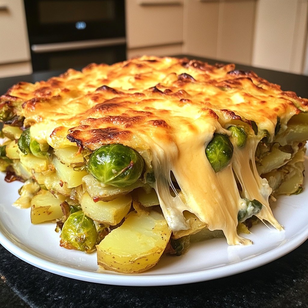 Rosenkohl Kartoffel Auflauf