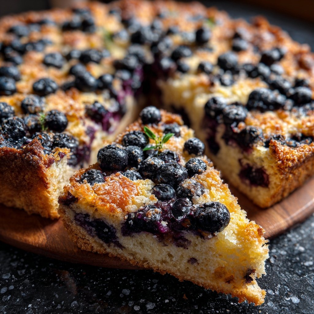 Zitrone Blaubeeren Sauerteig mit Thymian Würzung