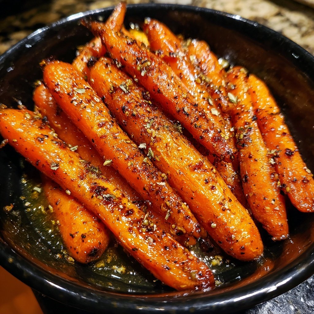 Honig-Senf-Glasiertes Gemüse