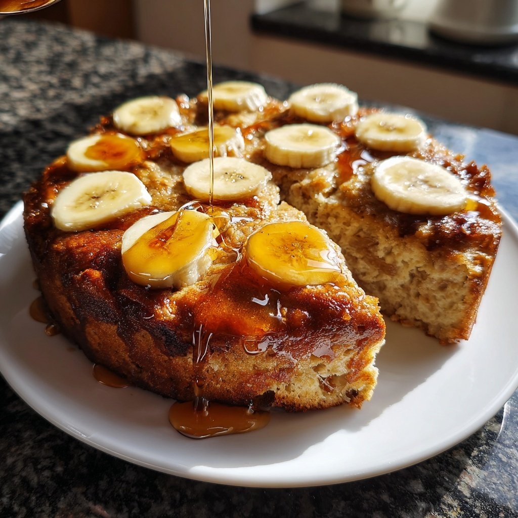 Bananenbrot-Hafer-Pfannkuchen