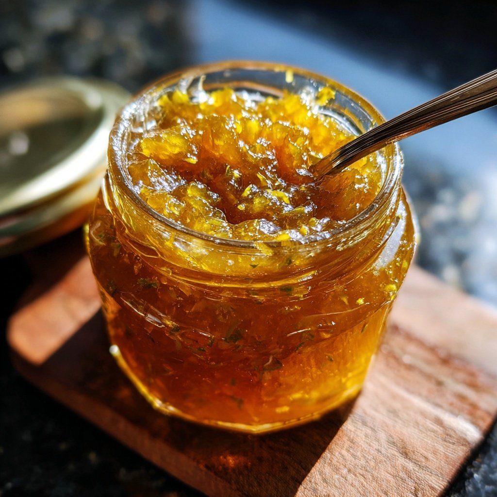 Meyer Zitronen Marmelade Konfitüre