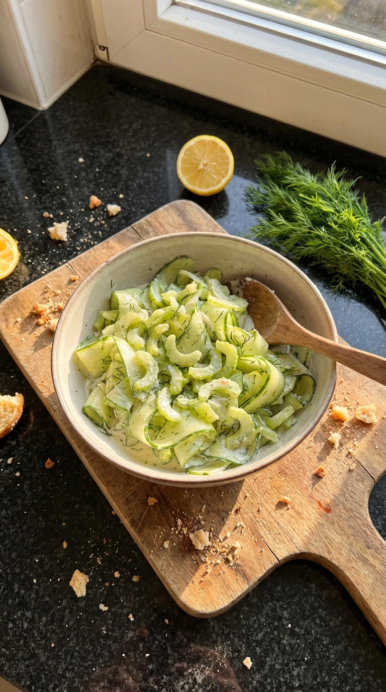 Sellerie Gurken Slaw