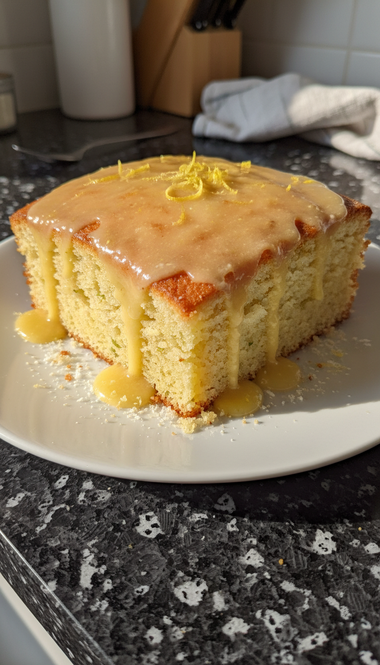 Kokos Zitronengras Kuchen