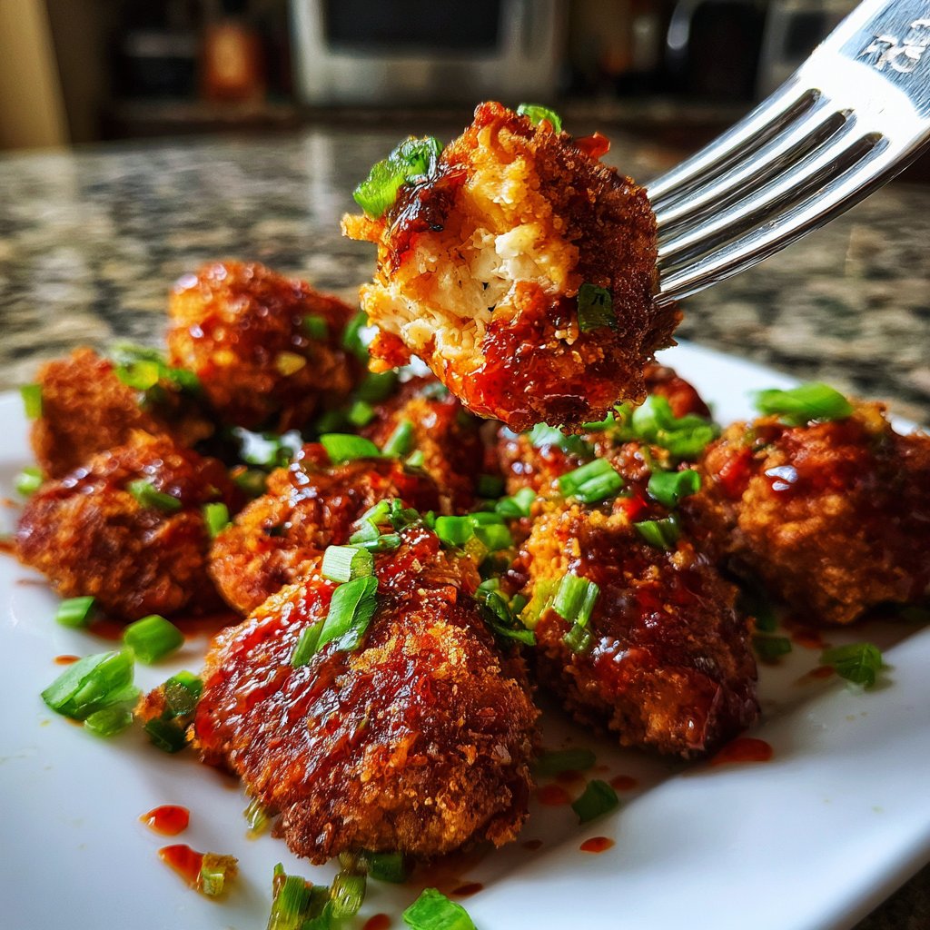 Bang Bang Hähnchen Nuggets würzig heiß
