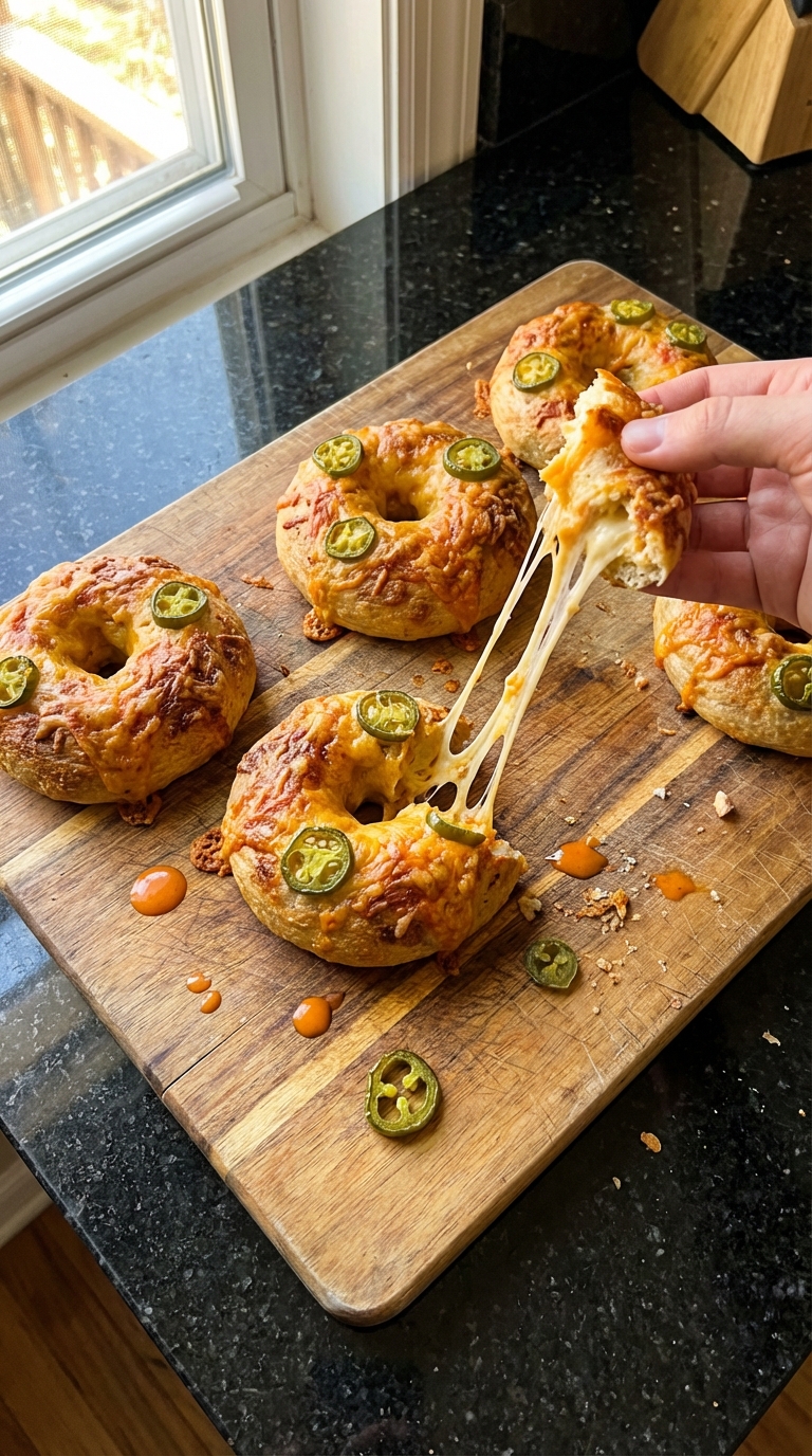 Chili Käse Protein Bagels​