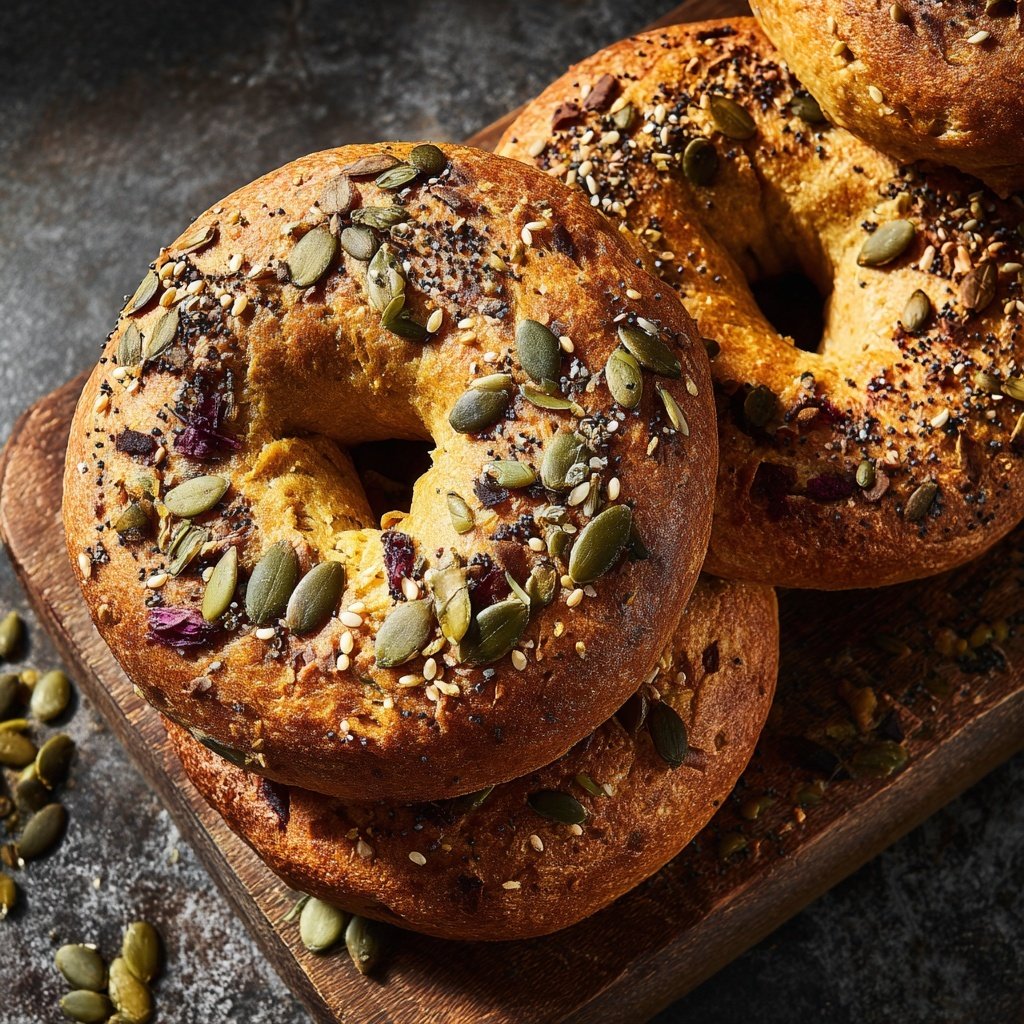 Gesunde Protein Bagels ohne Hefe erforderlich