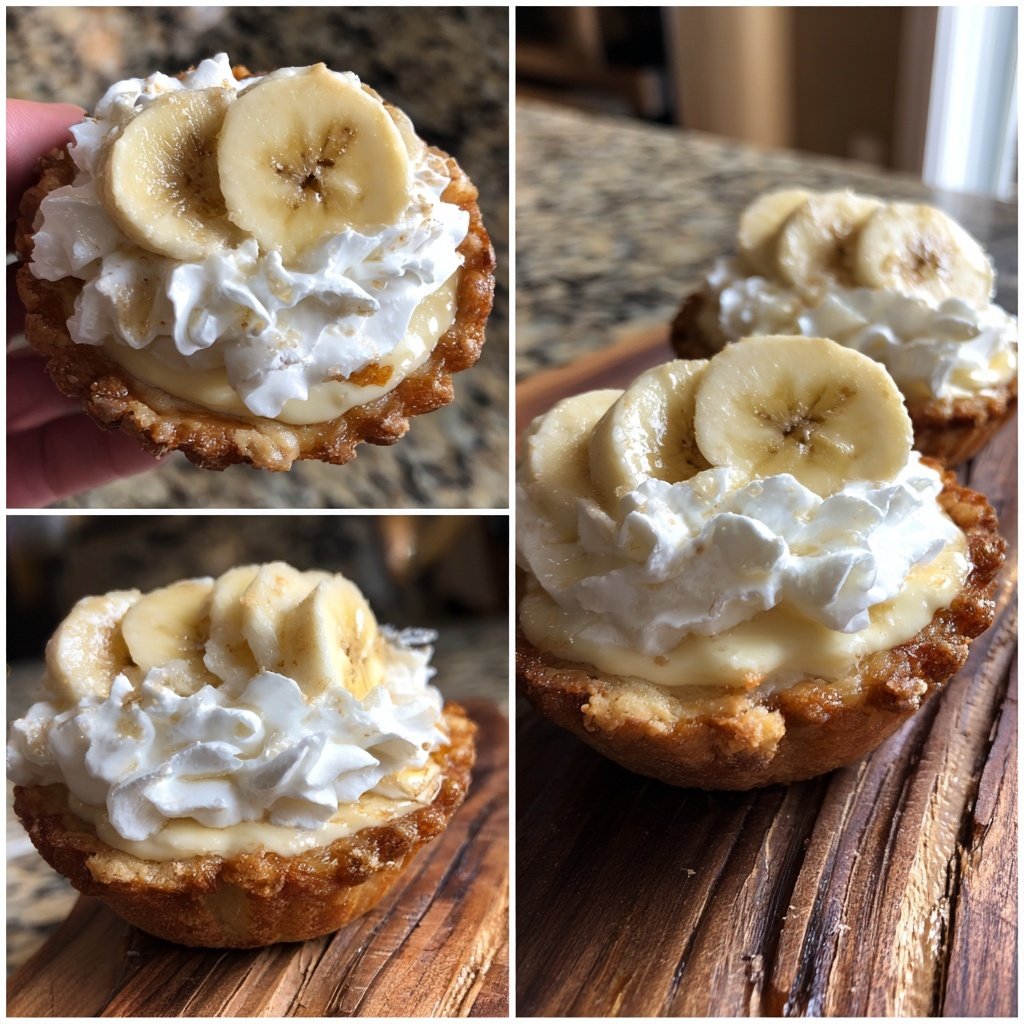 Bananen Creme Pie Cupcakes