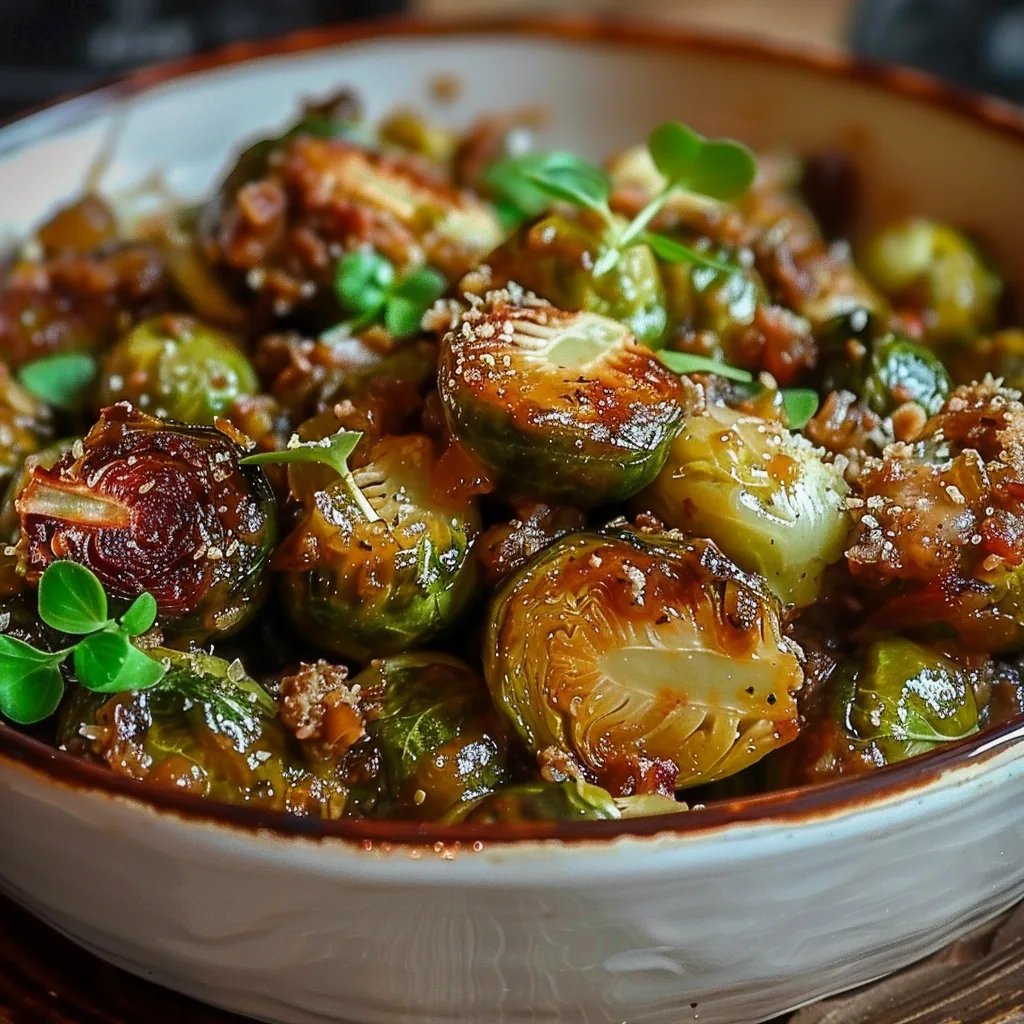 Rosenkohl Auflauf mit Hackfleisch