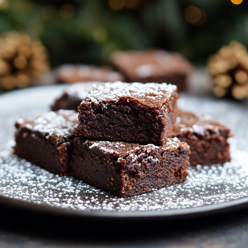 Lebkuchen Brownies
