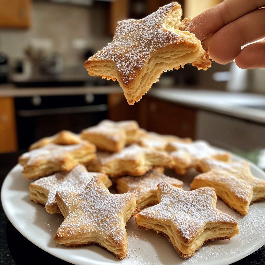 Biscuits étoiles à la cannelle